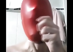 Make a wank breathplaying with a latex balloon above your tripper and u will explode
